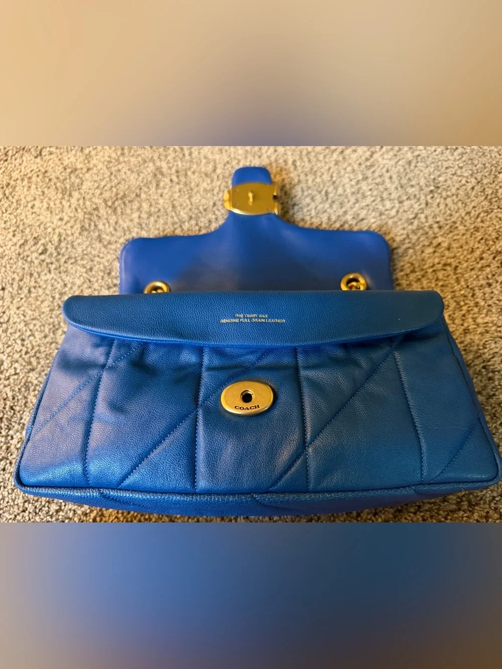 Coach Deep Sky Quilted Tabby 26 (Selfridges Exclusive)
